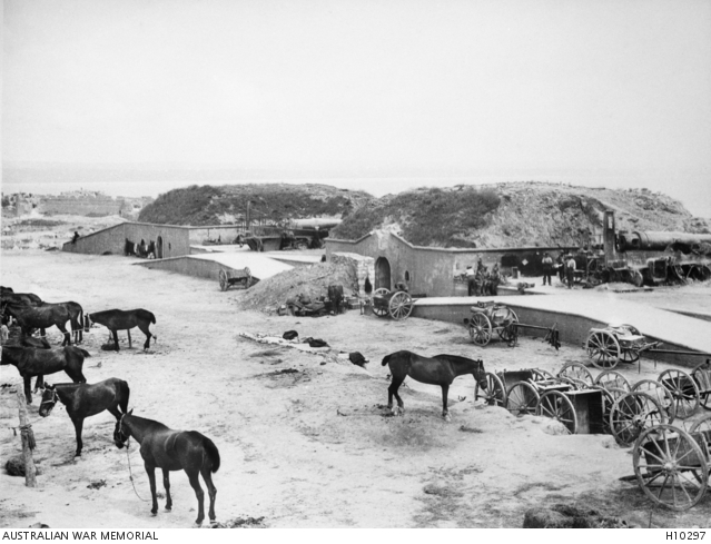 Ertuğrul Tabyası Eski Fotoğraf