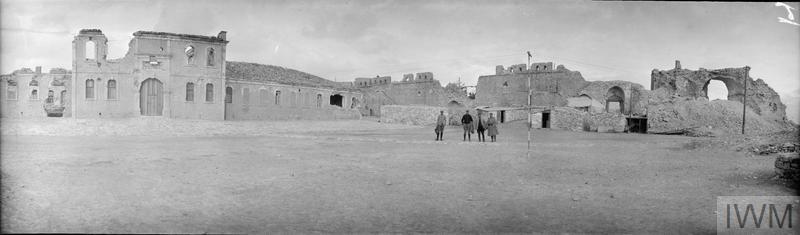 Seddülbahir Kalesi'nin panaromik görünümü, 1915