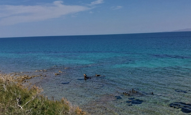 Karaya vurmuş K tipi mavna, 2025