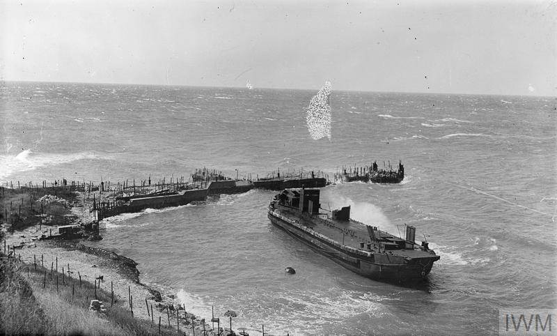 Karaya vurmuş K tipi mavna, 1919