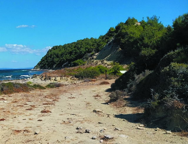 Zığındere'nin denize döküldüğü nokta, 2025